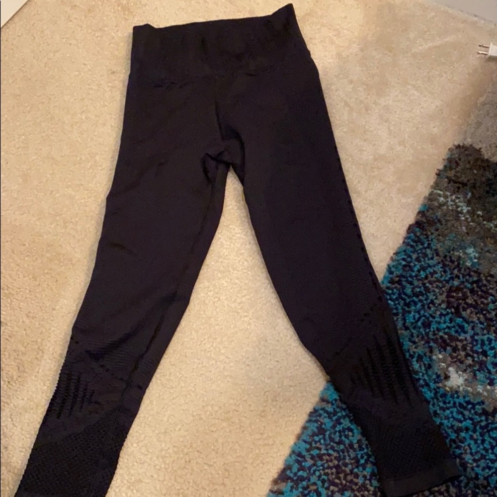 Ribbed, high wasted, Athleta leggings